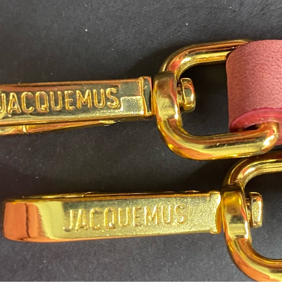 Jacquemus Le Bambinou Grand Burgundy Suede Authentic w/ Tag - Picture 7 of 17